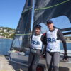 Jean-baptiste Bernaz and Jérémie Mion on 49er